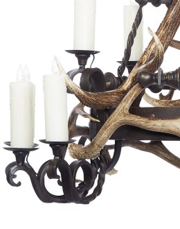 Lori With Antlers Chandelier Lori With Antlers Chandelier