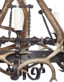 Lori With Antlers Chandelier