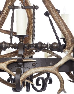 Lori With Antlers Chandelier Lori With Antlers Chandelier