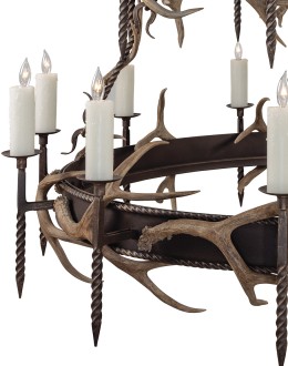 3 Tier Antler Chandelier