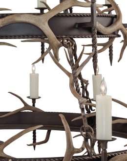 3 Tier Antler Chandelier