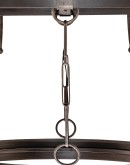 Two Tier Iron Ring Chandelier Two Tier Iron Ring Chandelier