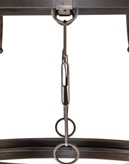 Two Tier Iron Ring Chandelier Two Tier Iron Ring Chandelier