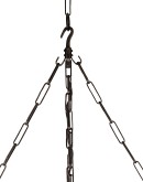 Two Tier Iron Ring Chandelier Two Tier Iron Ring Chandelier