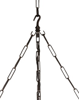 Two Tier Iron Ring Chandelier Two Tier Iron Ring Chandelier