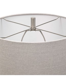 Bloxom Table Lamp mocha and ivory ceramic table lamp