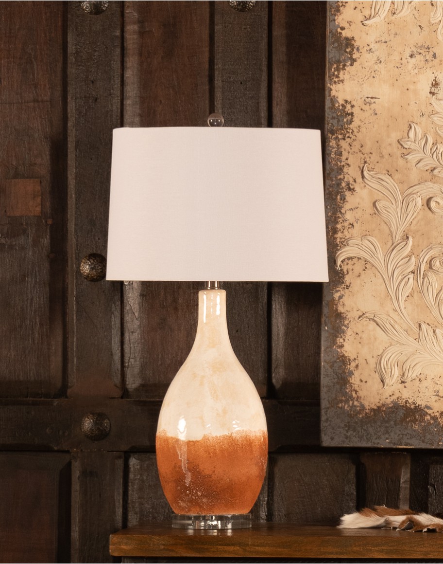 western chic table lamps