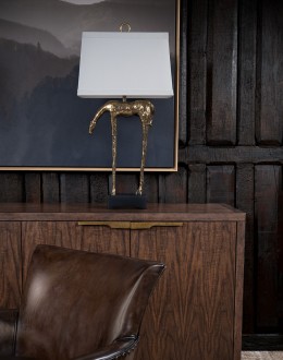 Golden Horse Table Lamp