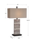 marble table lamp,seton table lamp by uttermost