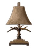 faux antler table lamp,rustic elegant table lamp