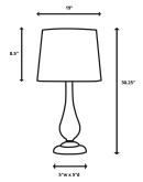 lenta table lamp by uttermost