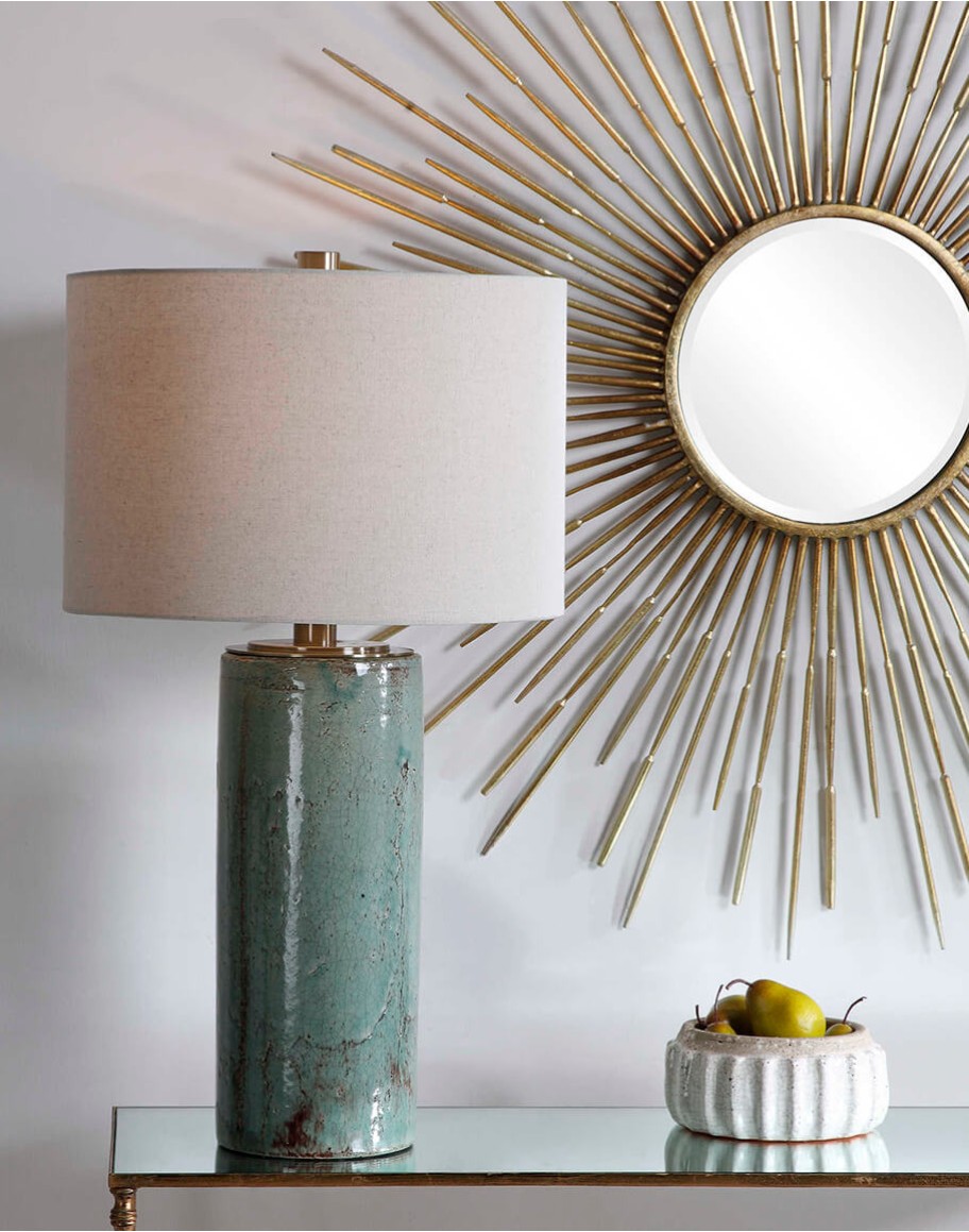 callais table lamp by uttermost