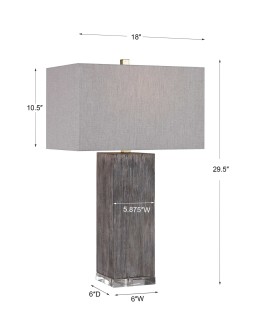 Vilano Table Lamp modern rustic lighting store