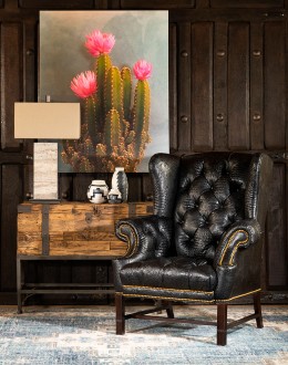 Barbarossa Tufted Leather Chair Barbarossa Tufted Leather Chair