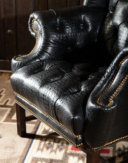 Barbarossa Tufted Leather Chair Barbarossa Tufted Leather Chair