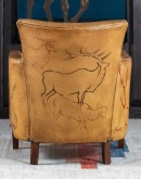 Black Elk Leather Chair