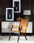 modern rustic tan leather chair,tan accent chair with saddle leather