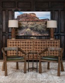 Brandt Olive Leather Chair