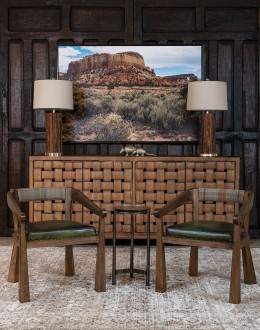 Brandt Olive Leather Chair Brandt Olive Leather Chair