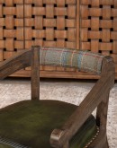 Brandt Olive Leather Chair
