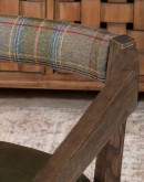 Brandt Olive Leather Chair
