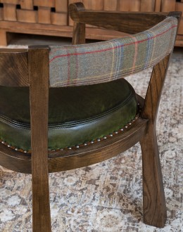 Brandt Olive Leather Chair Brandt Olive Leather Chair