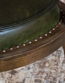 Brandt Olive Leather Chair