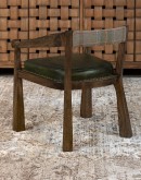 Brandt Olive Leather Chair