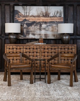 Brandt Saddle Leather Chair