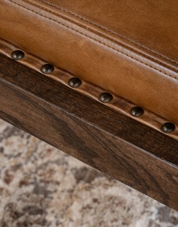 Brandt Saddle Leather Chair