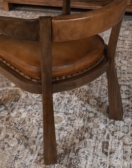 Brandt Saddle Leather Chair