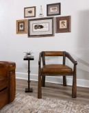 Brandt Saddle Leather Chair