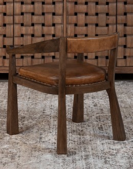 Brandt Saddle Leather Chair