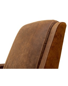 modern rustic style leather