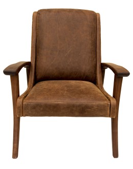 modern rustic style leather