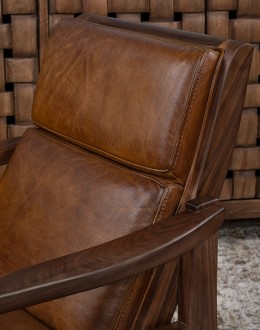 Breckenridge Saddle Leather Chair
