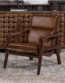 Breckenridge Saddle Leather Chair