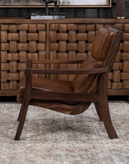 Breckenridge Saddle Leather Chair