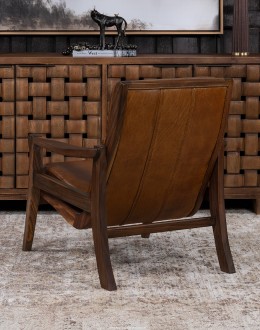 Breckenridge Saddle Leather Chair