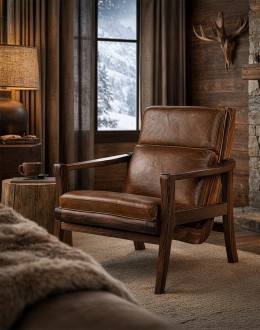 Breckenridge Saddle Leather Chair