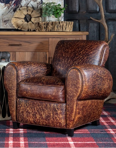 Classic Leather Cigar Chair Classic Leather Cigar Chair