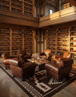 Classic Leather Cigar Chair