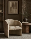 Dallas Blonde Cowhide Chair