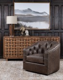 Dawson Dove Tufted Swivel Chair Dawson Dove Tufted Swivel Chair