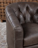 Dawson Dove Tufted Swivel Chair Dawson Dove Tufted Swivel Chair