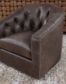 Dawson Dove Tufted Swivel Chair Dawson Dove Tufted Swivel Chair