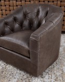 Dawson Dove Tufted Swivel Chair Dawson Dove Tufted Swivel Chair
