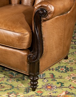 Dorchester Tufted Leather Chair