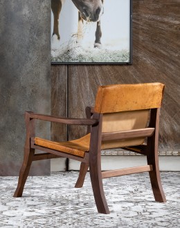 Greco Leather Sling Chair Greco Leather Sling Chair