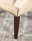 western living room chair with palomino colored cowhide all over